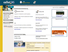 Tablet Screenshot of colletsms.com